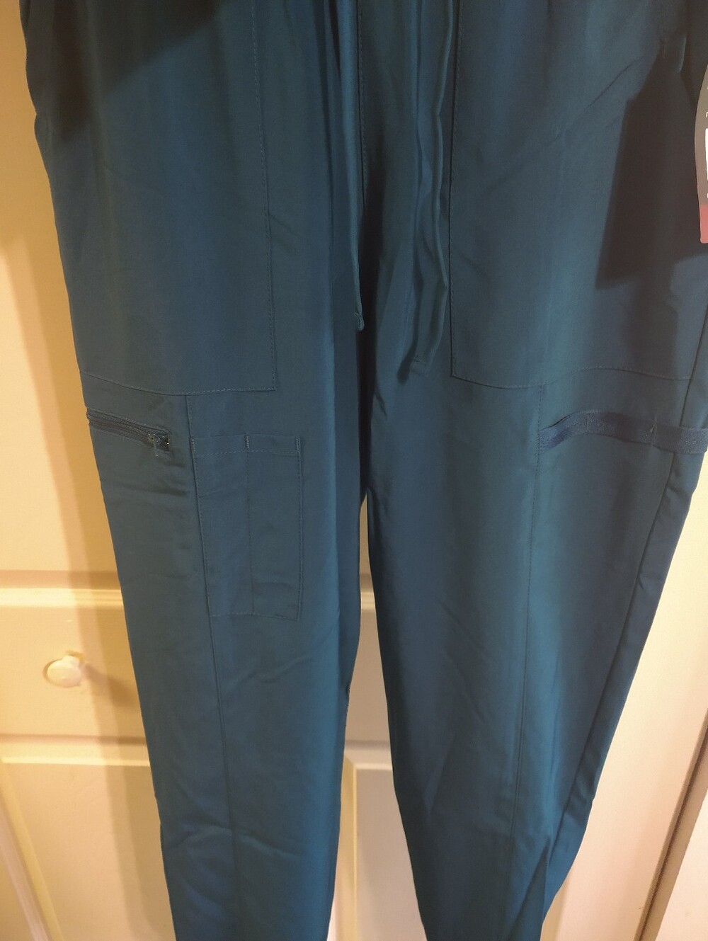 Dickies Men’s Teal Elastic-Waist Cargo Joggers Olive Green
